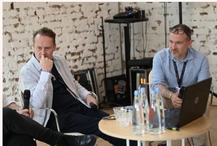 Matthew Pye in conversation with Quentin Sommerville