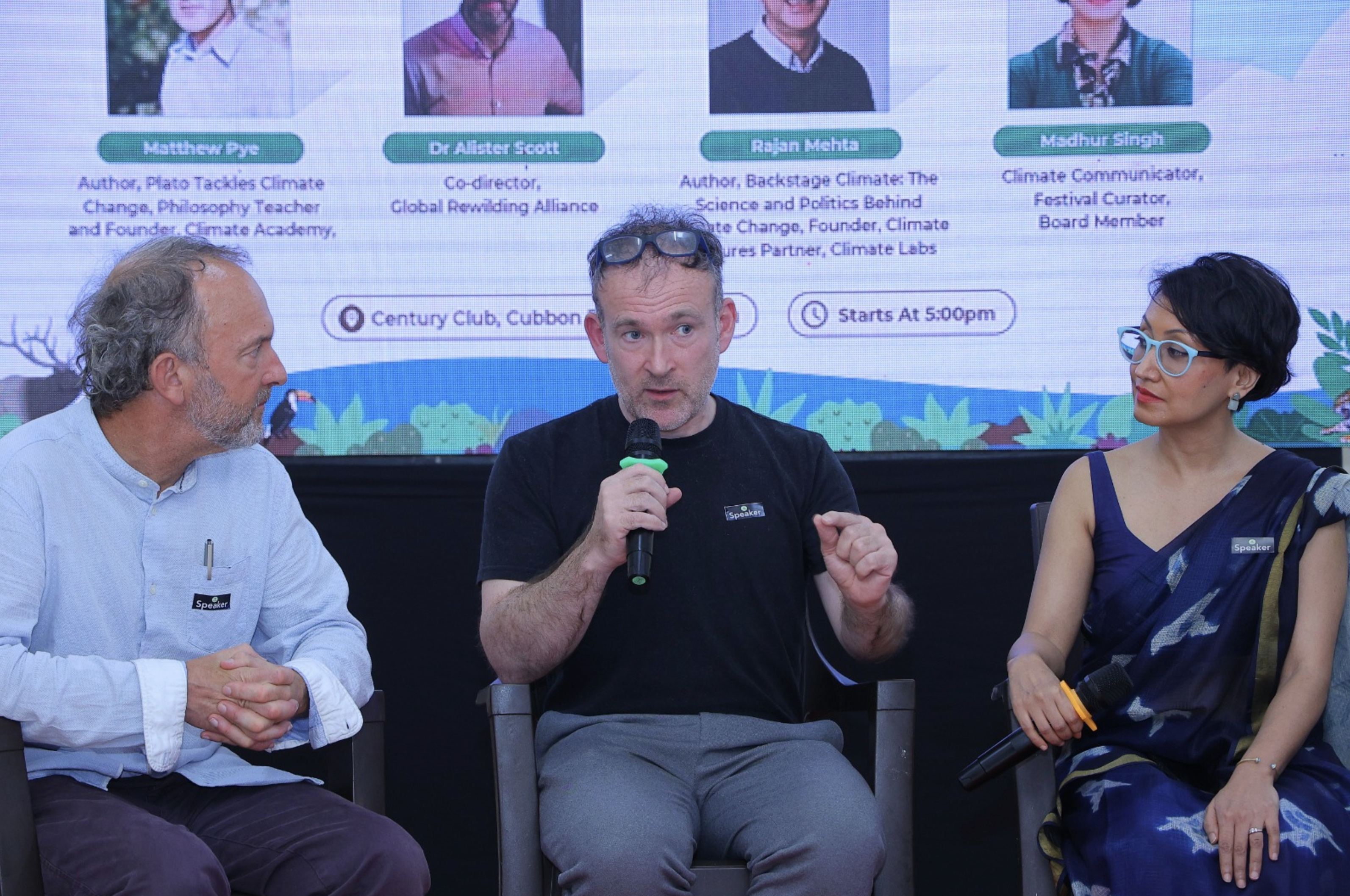 Bengaluru Green Literature Festival panel